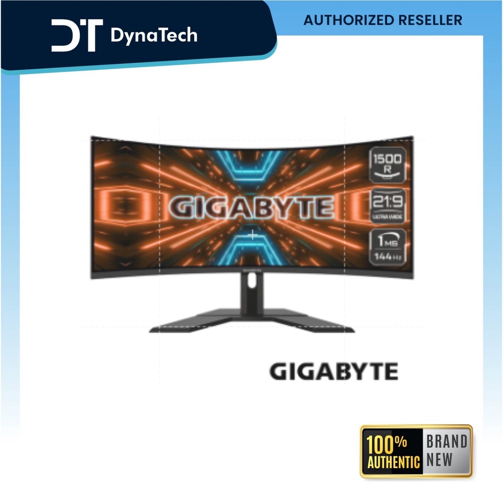 Gigabyte G34WQC 34" Curved VA 144hz QHD 3440 x 1440p Adaptive Freesync
