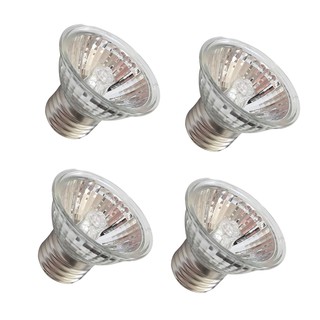 4 Pieces UVB/UVA Reptile Basking Light Heat Lamp Heater Halogen Bulb E27 50W