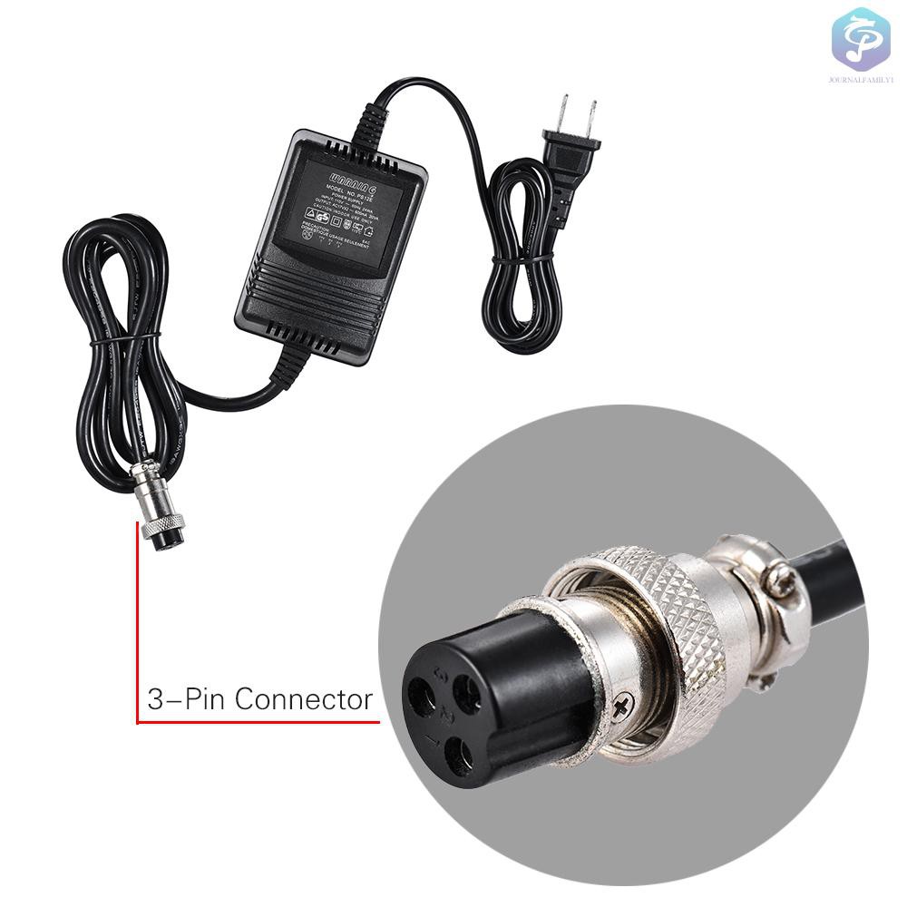 J&F 17V 420mA Mixing Console Mixer Power Supply AC Adapter 3Pin