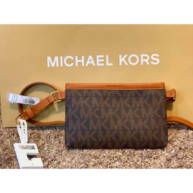 michael kors east west belt bag