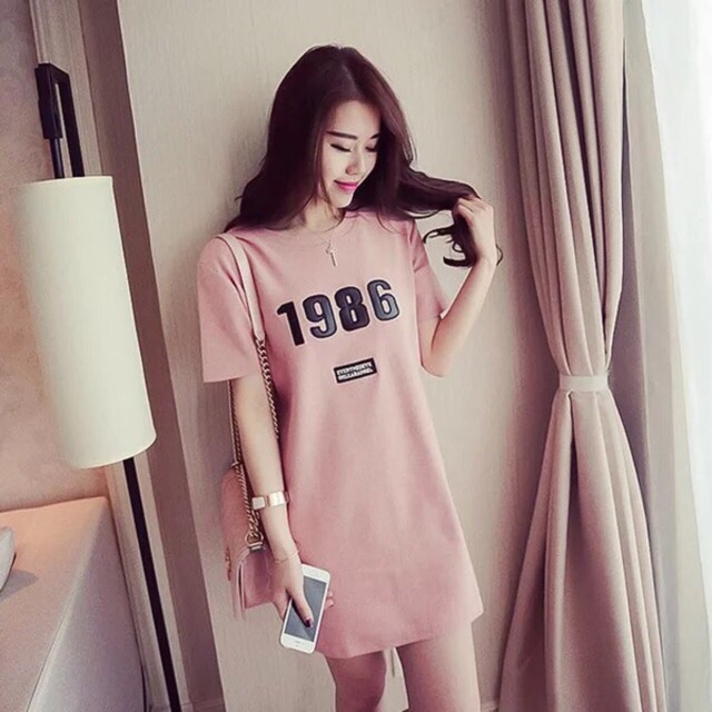 t shirt dress shopee