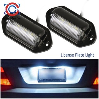 truck number plate lights