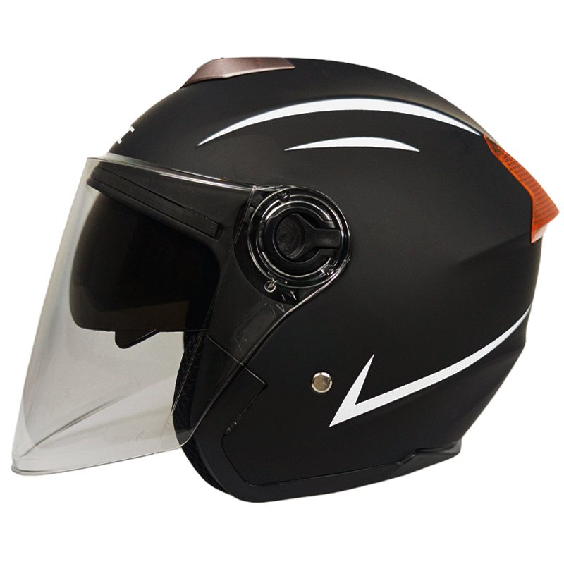 Capacete Aberto Motorcycle Equipment Casco De Seguridad Bike Open Face Safety Kask Helmet Kick