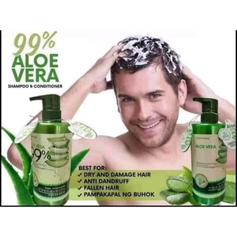Aloe Vera Shampoo and Conditioner (Bundle) Shopee Philippines