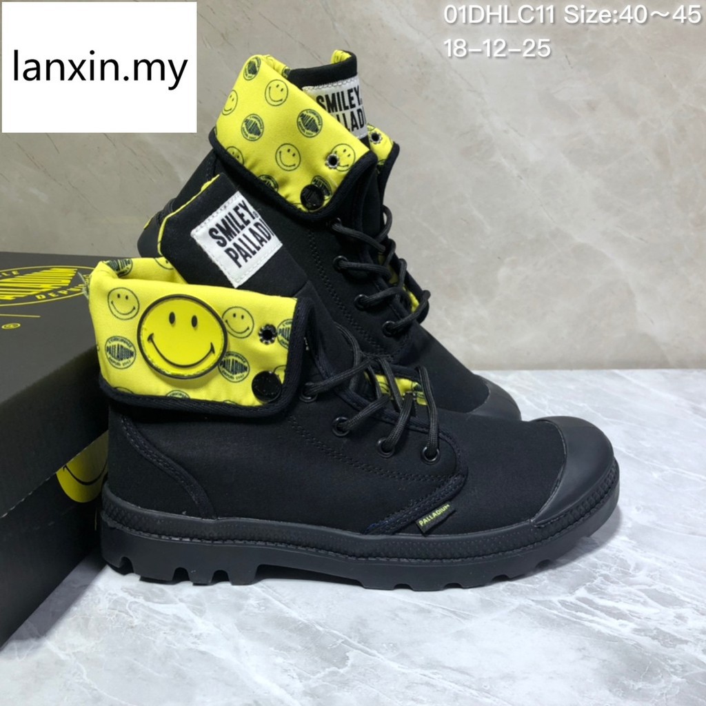 palladium smiley boots