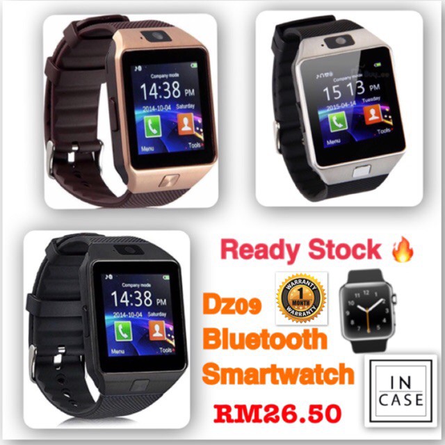 dz09 bluetooth smart watch sim card