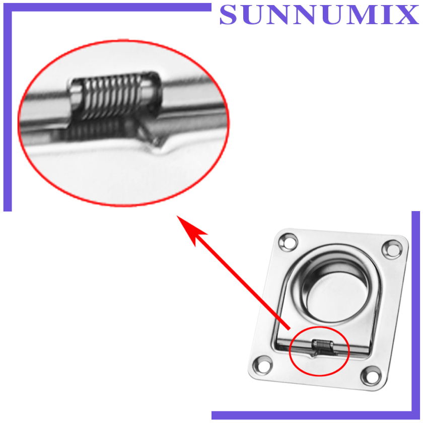 Heavy Duty Stainless Steel Marine Flush Pull Locker Hatch Latch Lift ...
