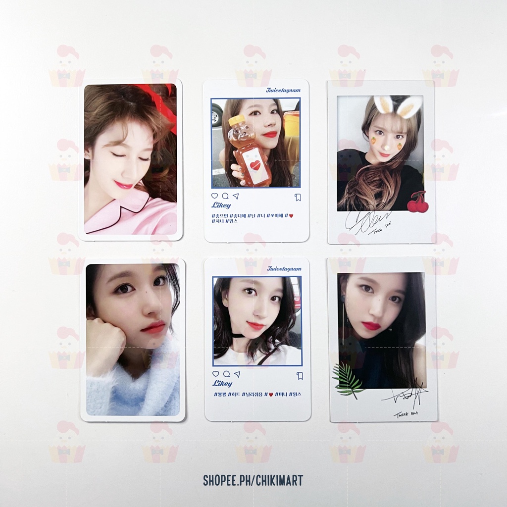 Twice Twicetagram Official Album Photocard Shopee Philippines