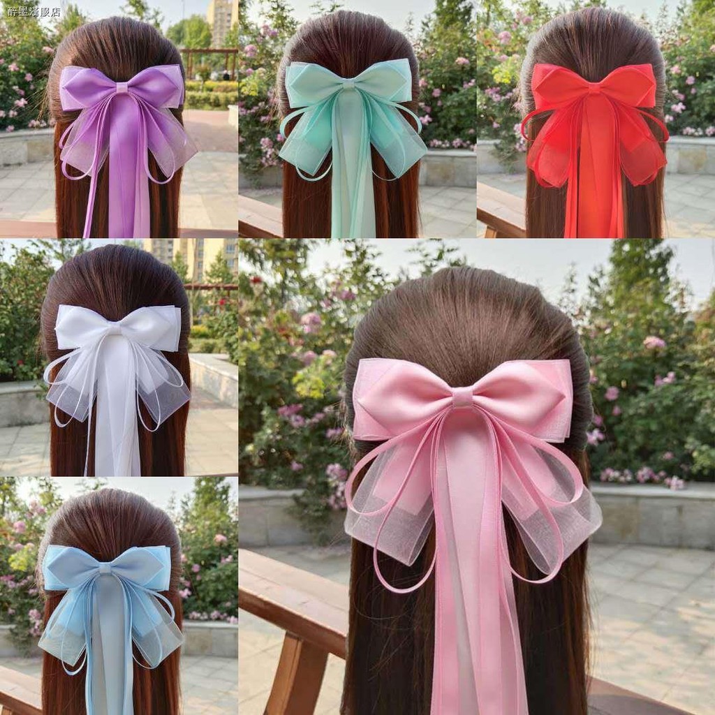 silk hair clips