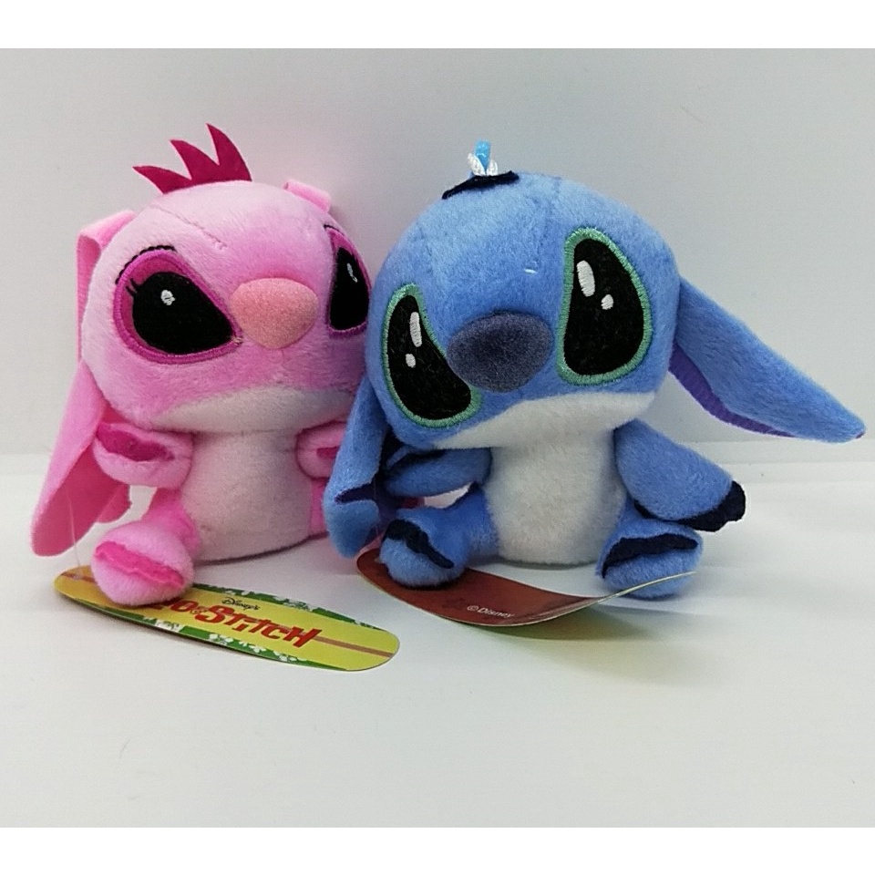 Stitch And Lilo Stuff Toy Character Keychain Stuffed Toy 4 Inches ...