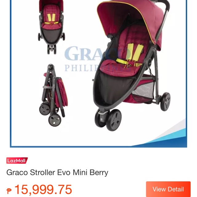 graco evo mini stroller