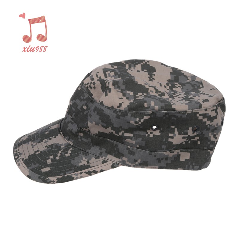 camouflage sun visor hat