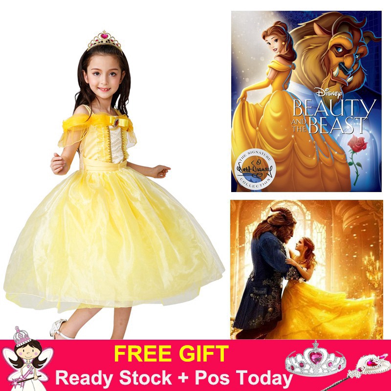 beauty and the beast dress for girl