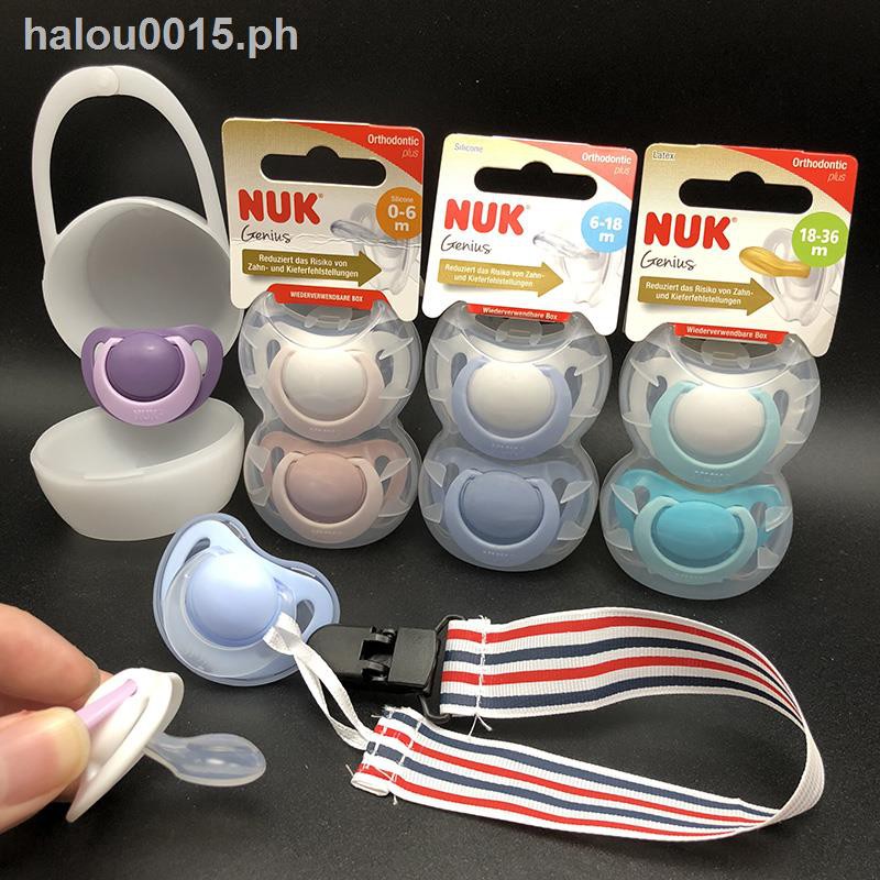 nuk newborn silicone pacifier