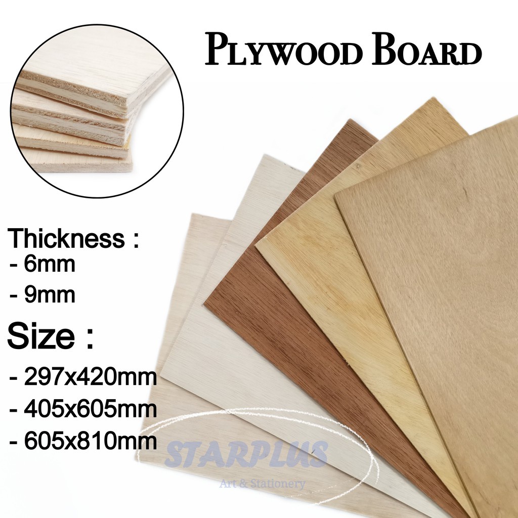 (Starplus)Plywood Board for DIY Furniture Modeling (Modeling Board