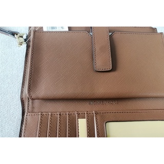 Authentic Michael Kors Wallet Ladies Double Zip Phone Wristlet Leather Wallet MK wallet for women #6