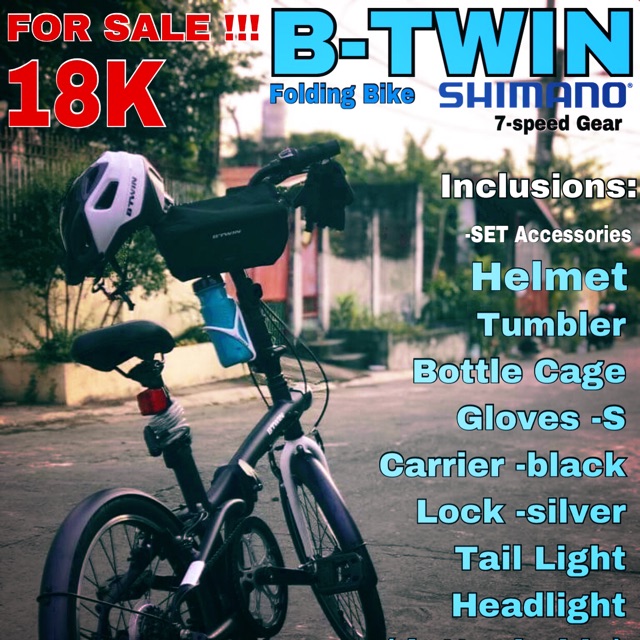 btwin bike accessories