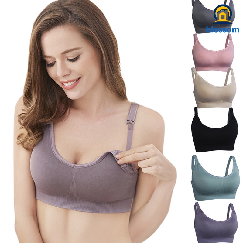 front clip sports bra