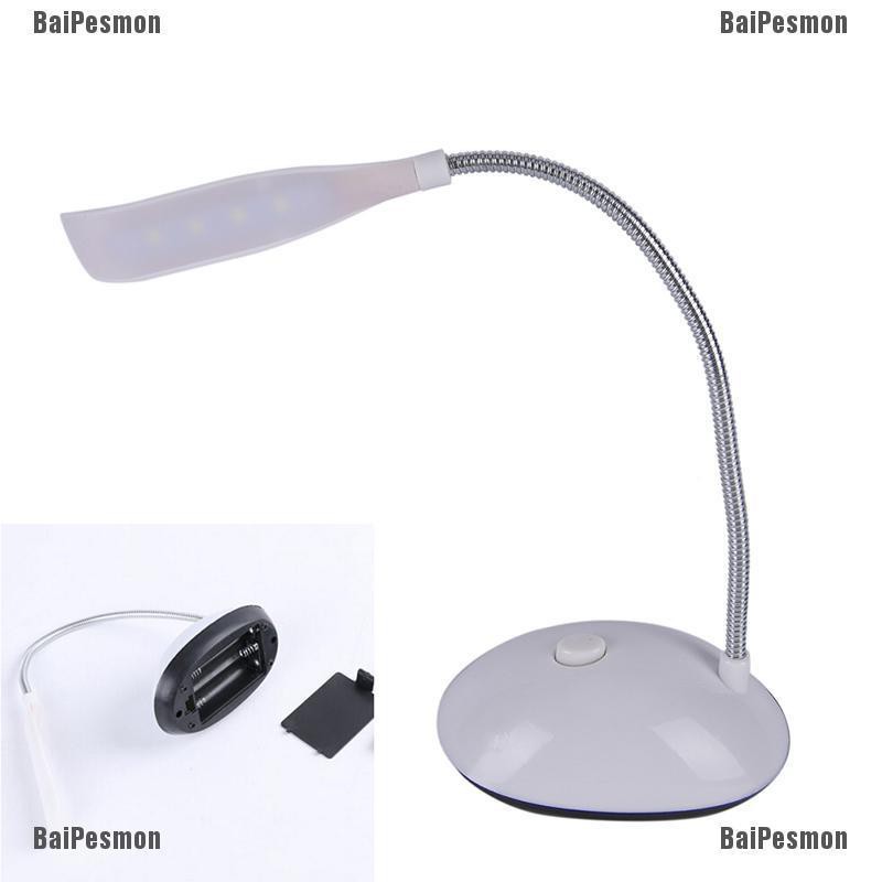Baipesmon Flexible Table Lamp Led Clamp Reading Study Bed Laptop