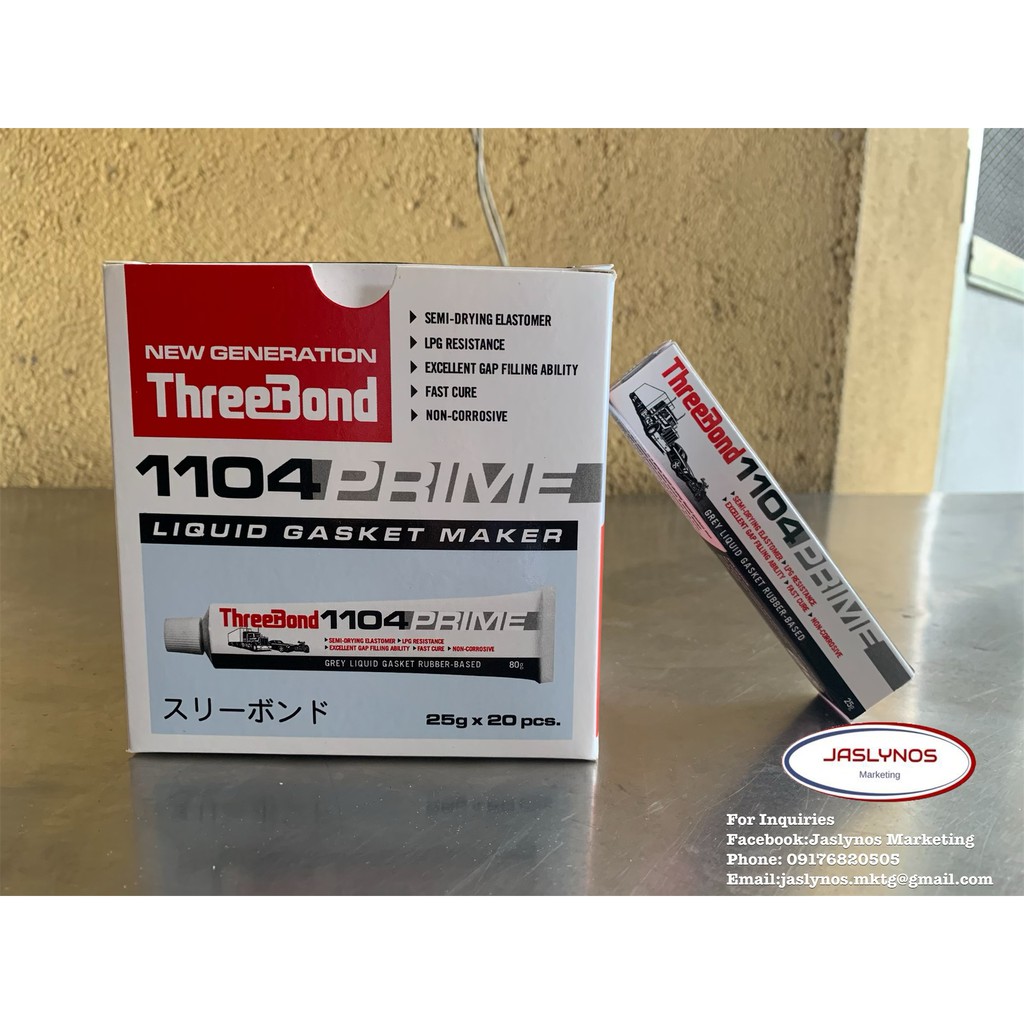 ThreeBond 1104 Prime Liquid Gasket Maker 25g Shopee Philippines