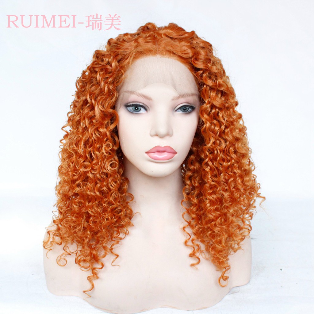 orange wig