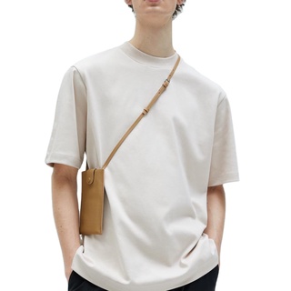 2021 High quality tshirt blanks heavy cotton custom printing mock neck t shirt #10