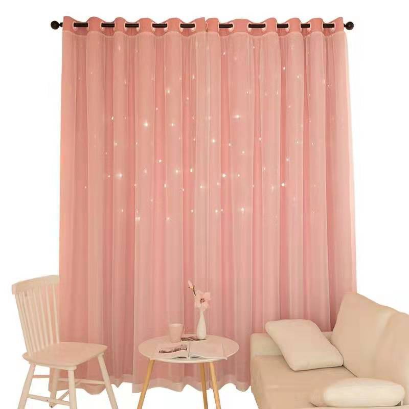 Blackout Curtains Openwork Curtains Star Curtains One Shopee