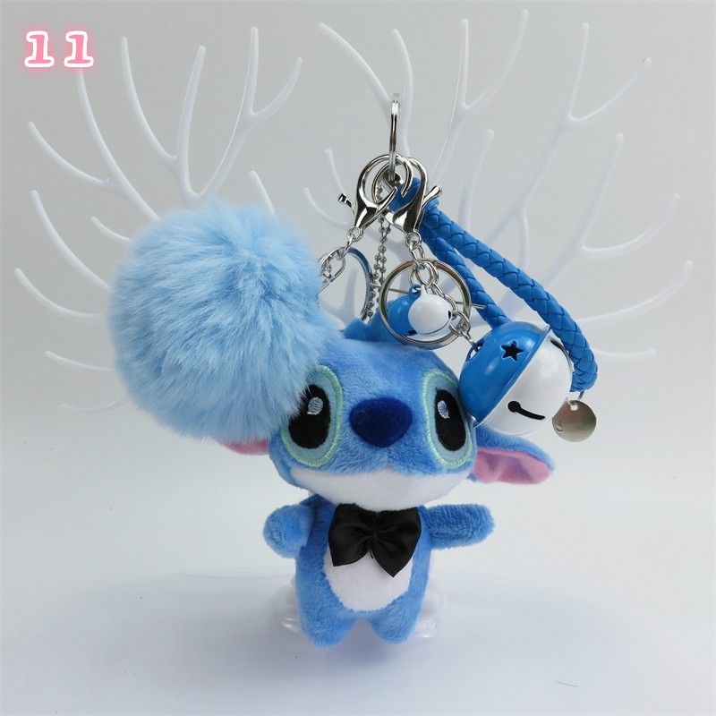 stitch plush keychain