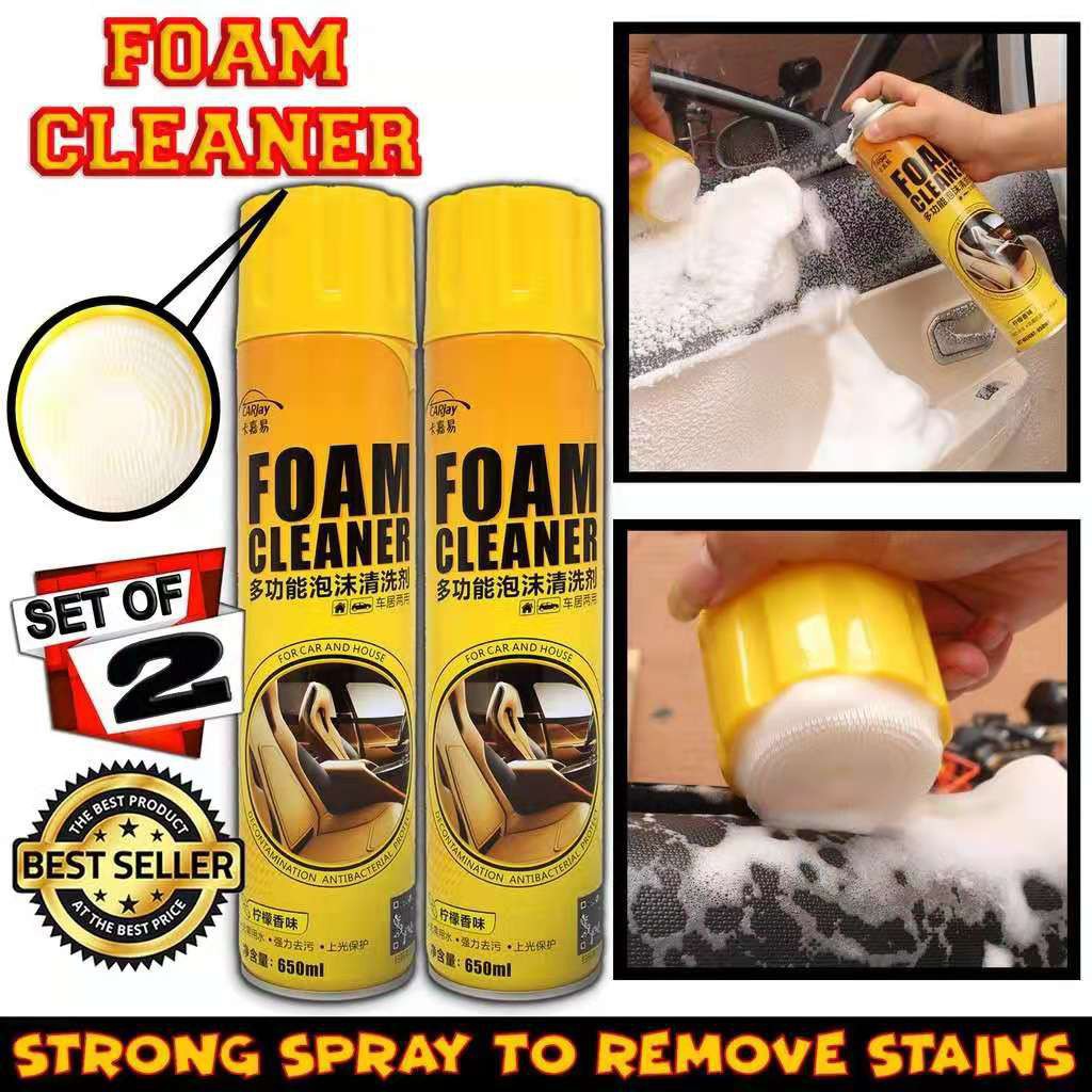 MultiFunctional Foam Cleaner Spray 650ML Spray To Clean Shopee