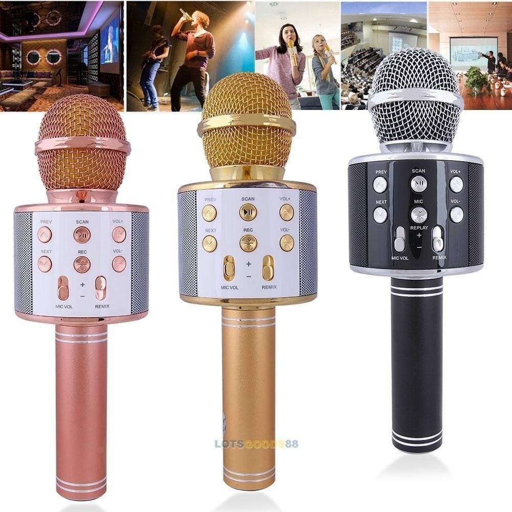 sing wireless microphone speaker