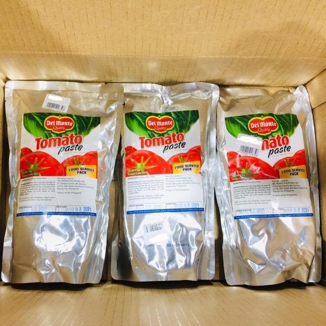 DEL MONTE TOMATO PASTE 1KG Shopee Philippines