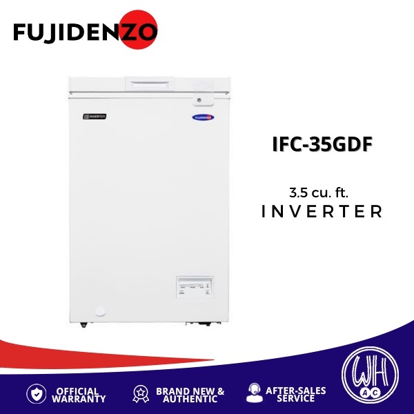Fujidenzo 3.5 cu.ft. HD Inverter Chest Freezer IFC35GDF Shopee