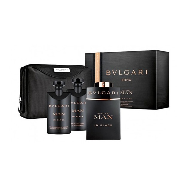 Bvlgari Roma Man In Black Gift Set 