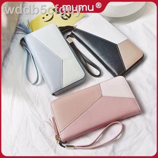 【Spot goods】✢Mumu #1008 Korean Fashion Long Wallet Classic Ladies Wallets Card Holder For Women