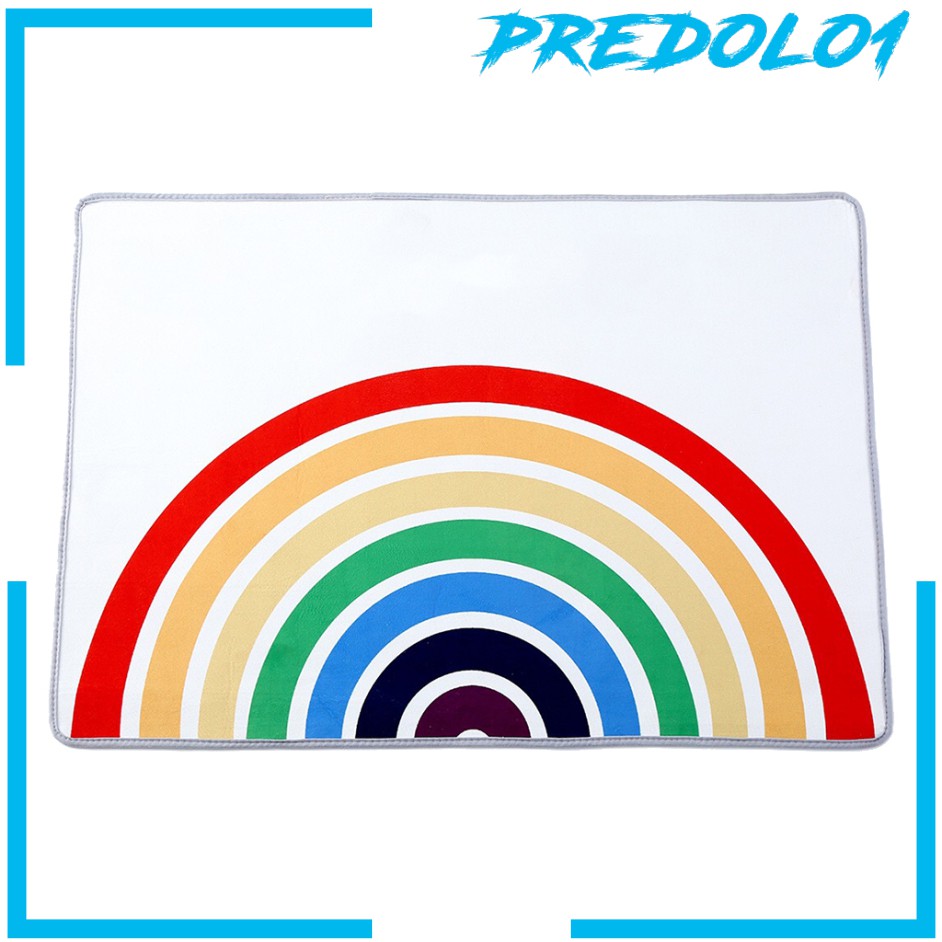 Predolo1 Home Rainbow Pattern Mat Pad Bathroom Floor Shower Rug Non Slip Carpet Shopee Philippines