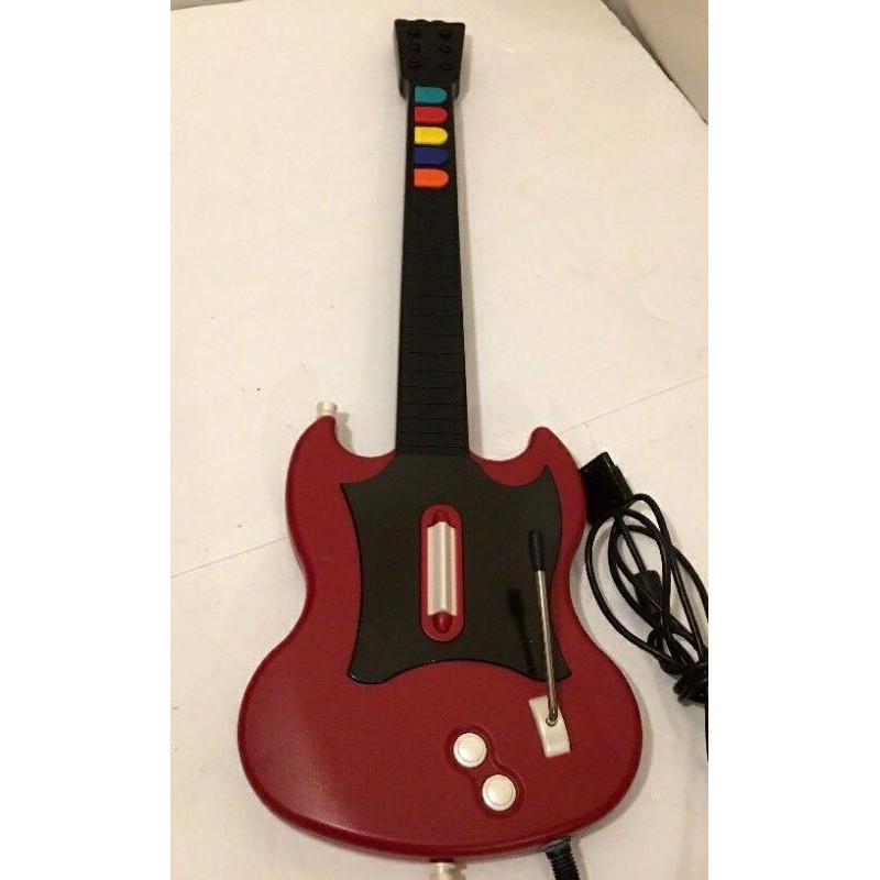 wired guitar hero guitar