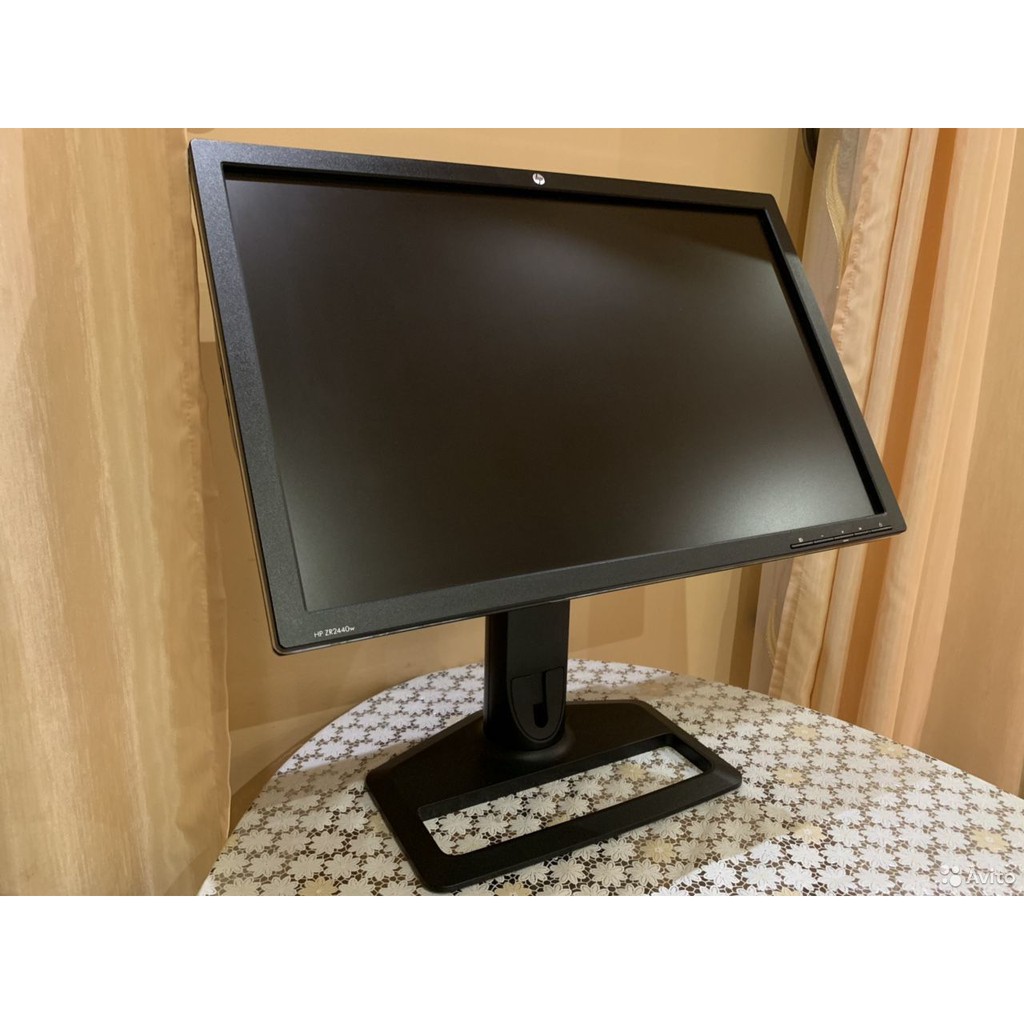 HP 24 inch IPS LED monitor. Rotate Vertical, HDMI, DP, Audio Out,USB
