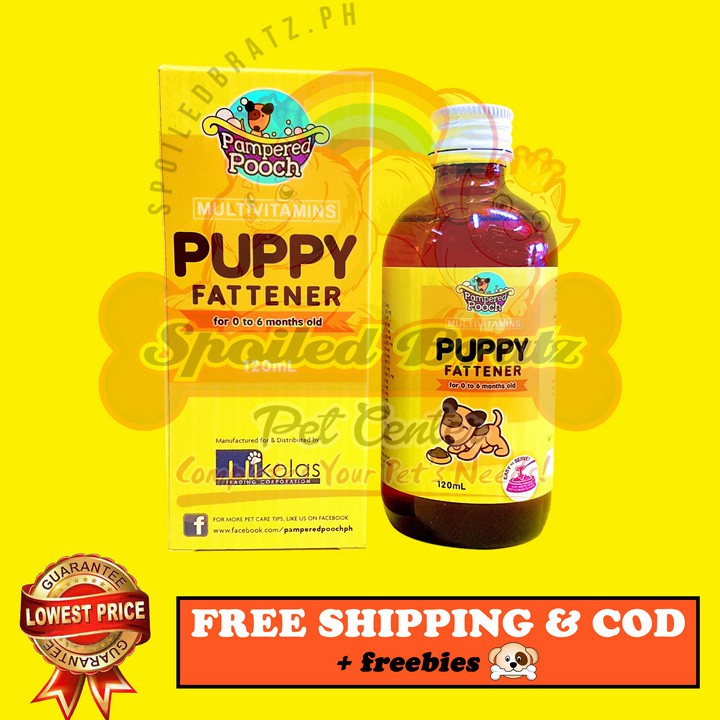 PUPPY FATTENER pet multivitamins for up to 6mos old Shopee Philippines