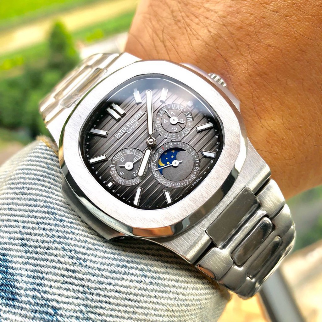 King of Patek Philippe Steel Watch 5711 Nautilus Fashion Men's Watch