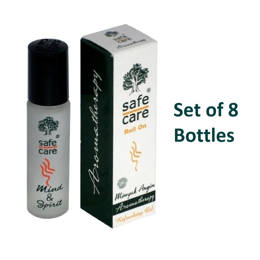 Safe Care Aromatherapy Rollon 8x10ml Medical Oil Shopee Philippines