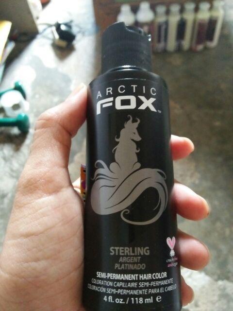 Arctic Fox Sterling (4 oz & 8 oz) Semi-permanent gray hair dye | Shopee