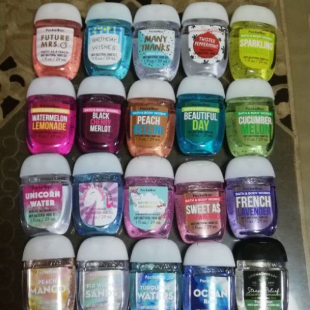 US Original Bath and Body Works Pocketbac Hand Sanitizer