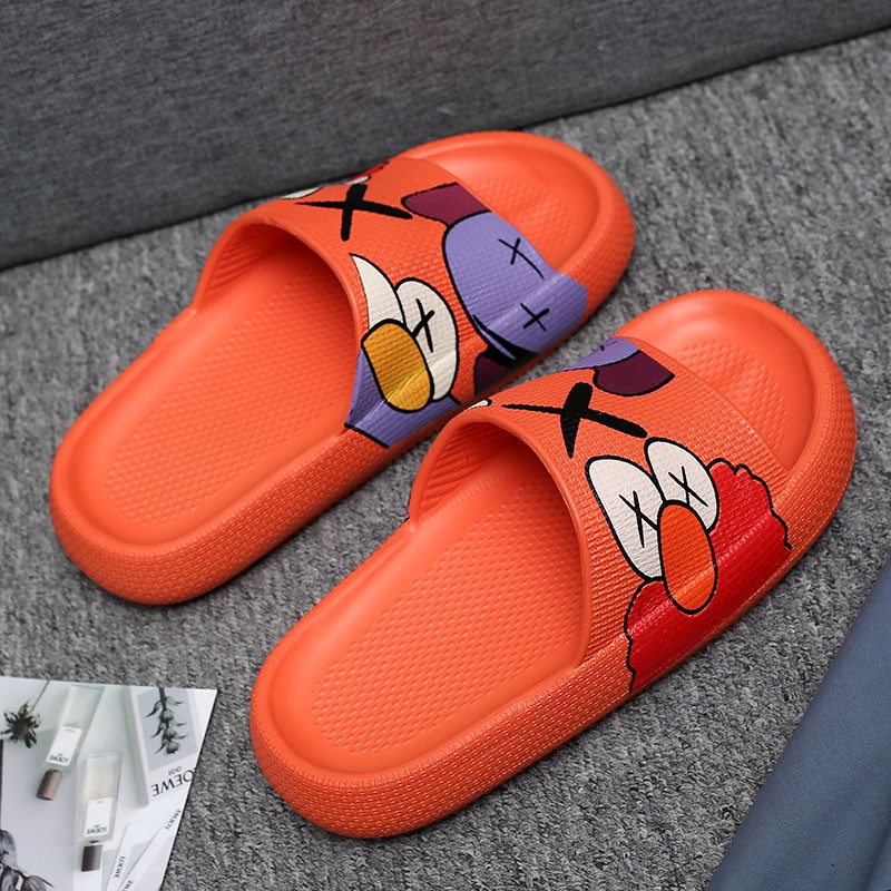 Yeezy Inspired Real Elmo Yeezy Slides Kanye West Claquette Yeezy
