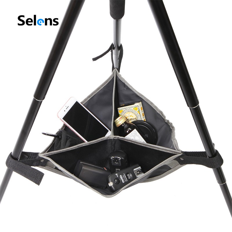 Selens Camera Tripod Stone Bag Counter Balance Weight Pouch Heavy Duty