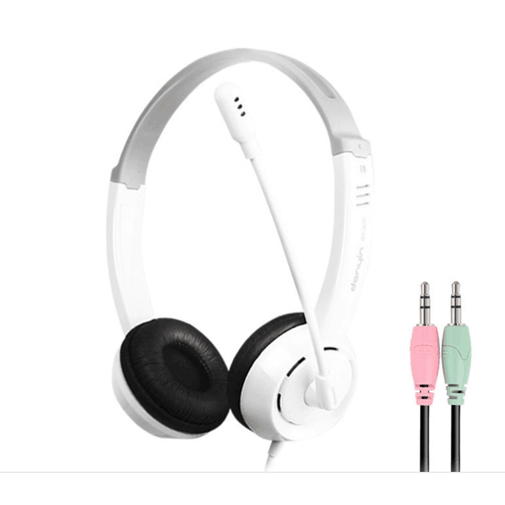 wired headset with mic for pc