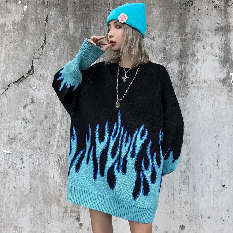 flame sweater