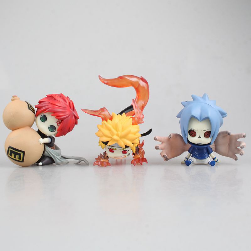 Anime Naruto Figure Uzumaki Naruto Uchiha Sasuke Gaara Baby Ver Action Figure Shopee Philippines