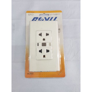 GFCI Duplex Outlet Receptacle Royu Ground Fault Current Interrupter ...