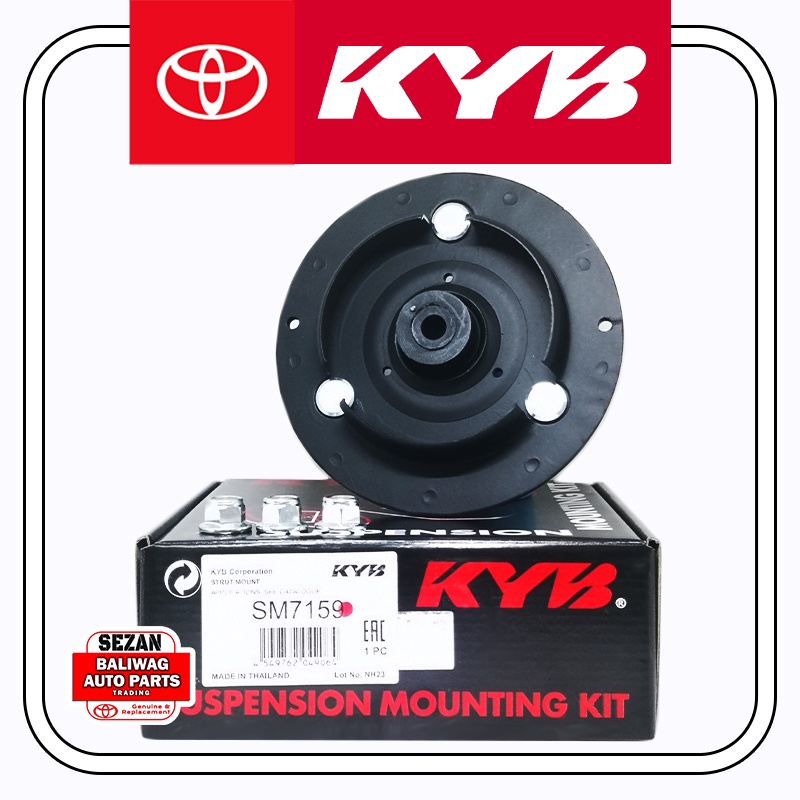 KYB KAYABA SHOCK MOUNTING FRONT 1 PC TOYOTA INNOVA HILUX 2005-2020 ...
