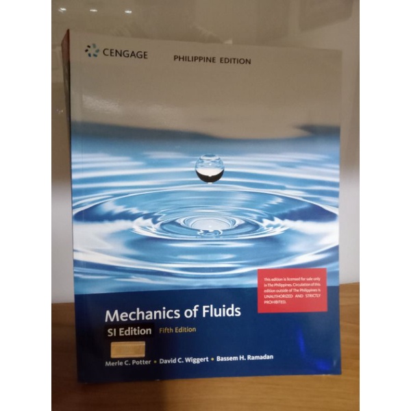 Mechanics Of Fluids SI Edition | Shopee Philippines